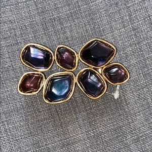 Oscar de la Renta Stone Belt Buckles